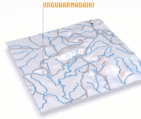 3d view of Unguwar Madaiki