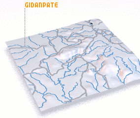 3d view of Gidan Pate