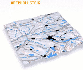 3d view of Oberhöllsteig