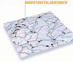 3d view of Bad Peterstal-Griesbach