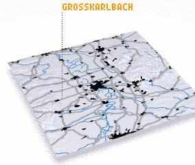 3d view of Großkarlbach