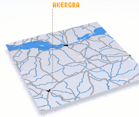 3d view of Akergba