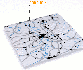 3d view of Gönnheim