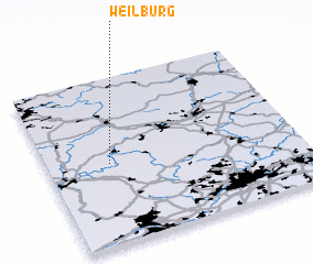 3d view of Weilburg