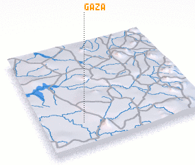 3d view of Gaza