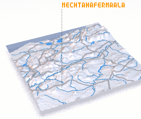 3d view of Mechta Hafer Maâla