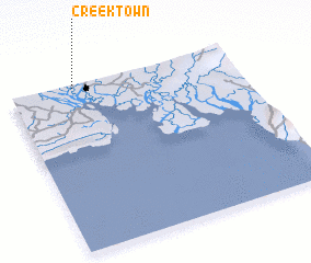 3d view of Creek Town