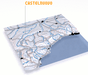 3d view of Castelnuovo