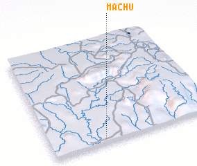 3d view of Machu