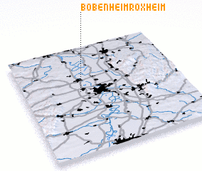 3d view of Bobenheim-Roxheim