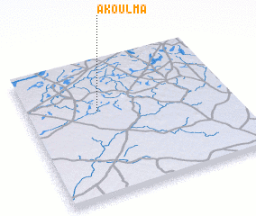 3d view of Akoulma