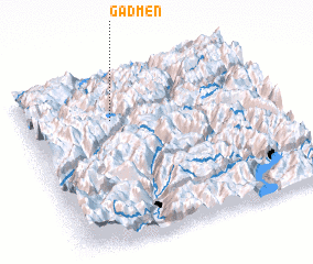 3d view of Gadmen