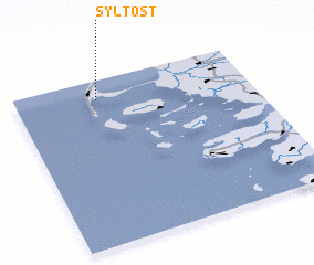 3d view of Sylt-Ost