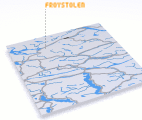 3d view of Frøystølen