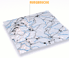 3d view of Murgbrücke