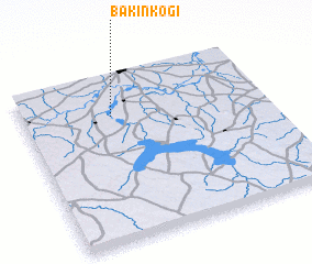 3d view of Bakin Kogi