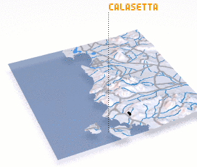 3d view of Calasetta