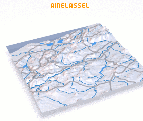 3d view of ʼAïn el Assel