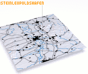 3d view of Eggenstein-Leopoldshafen