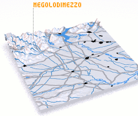 3d view of Megolo di Mezzo