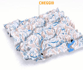 3d view of Cheggio