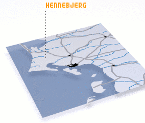 3d view of Hennebjerg