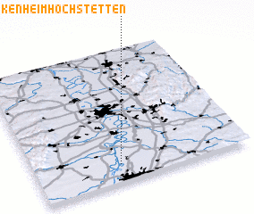 3d view of Linkenheim-Hochstetten