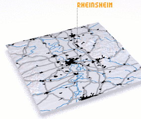 3d view of Rheinsheim