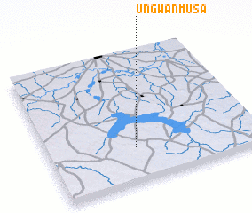 3d view of Ungwan Musa