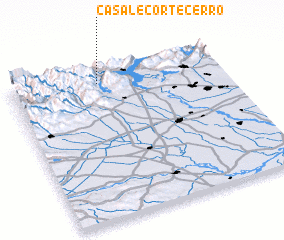 3d view of Casale Corte Cerro