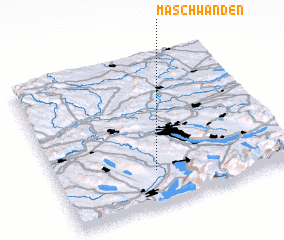 3d view of Maschwanden