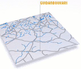 3d view of Guidan Boukari