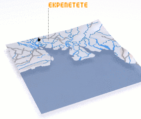 3d view of Ekpene Tete