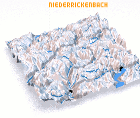 3d view of Niederrickenbach