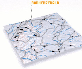 3d view of Bad Herrenalb