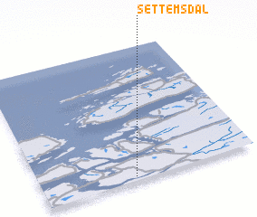 3d view of Settemsdal