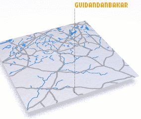 3d view of Guidan Dan Bakar