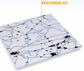 3d view of Bruchmühlen