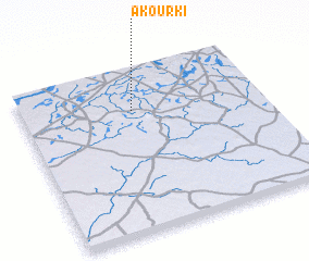 3d view of Akourki