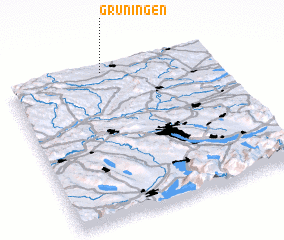 3d view of Grüningen