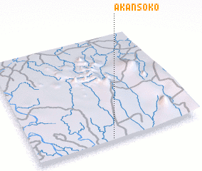 3d view of Akansoko