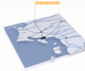 3d view of Sønderdiger