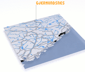 3d view of Gjermundsnes