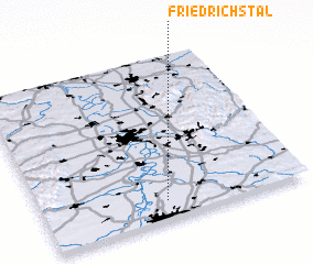 3d view of Friedrichstal