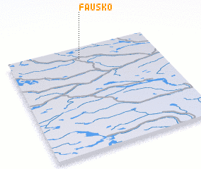 3d view of Fausko