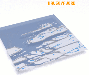 3d view of Valsøyfjord