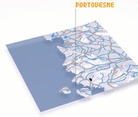 3d view of Porto Vesme