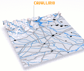 3d view of Cavallirio