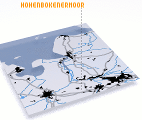 3d view of Hohenbökenermoor