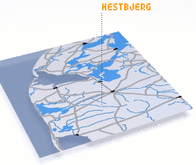 3d view of Hestbjerg